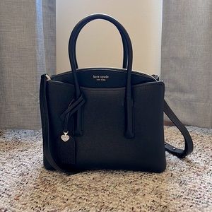 Kate spade Margaux medium satchel in black